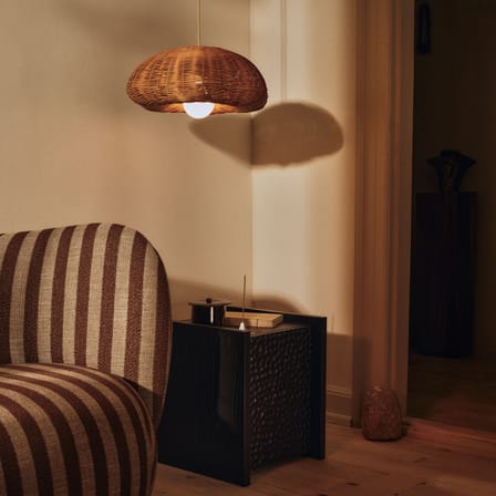 Lamp Shade Rivan Rattan Handwoven - Ø 45 cm - Ferm Living | Natural - View 4