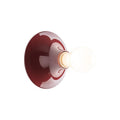 Wall Light Teti / Ceiling Light - Vico Magistretti, 1970 - Artemide | Ruby (Burgundy) - View 1