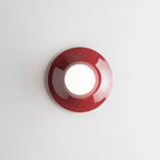 Wall Light Teti / Ceiling Light - Vico Magistretti, 1970 - Artemide | Ruby (Burgundy) - View 2