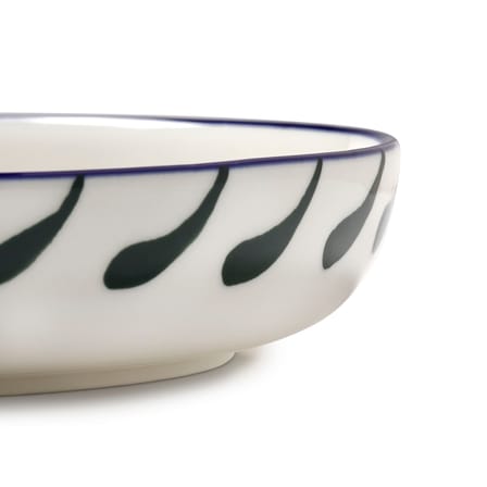 Set of 4 Soup Plates Bazaar / Ø 21 cm - Serax | Pattern : Red / Trim Blue - View 4