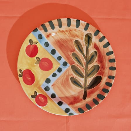 Set of 2 Plates Dljntlas 04 / Ø 25,8 cm - Serax | Multicolor - View 4