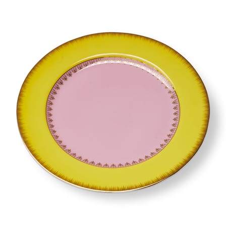 Set of 4 Plates Grandpa / Ø 27 cm - Pols Potten - POLSPOTTEN | Multicolor / Gold details - View 3