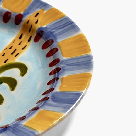 Set of 2 Plates Jane January 01 / Ø 25,8 cm - Serax | Multicolor - View 4