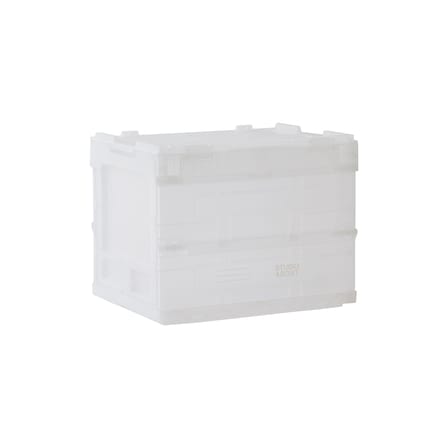 Box Blox Small Plastic Clear / 36 x 26 x H 28,5 cm - STUDIO ABOUT | Translucent - View 1