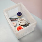 Box Blox Small Plastic Clear / 36 x 26 x H 28,5 cm - STUDIO ABOUT | Translucent - View 3