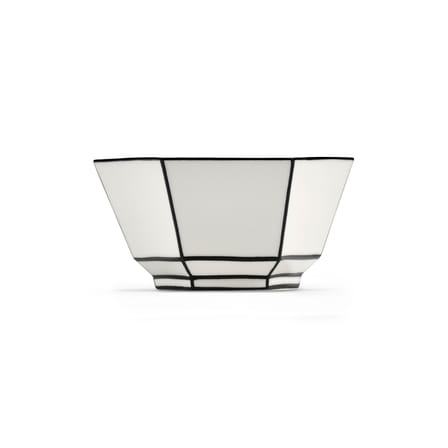 Set of 2 Bowls Carte Blanche - Serax | White - Black - View 2
