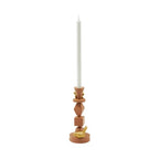 Candle Holder Climbing Pole Small Metal / H 25 cm - Pols Potten - POLSPOTTEN | Terracotta / Figurines : Gold - View 1