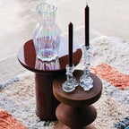 Candle Holder Drip Glass Small Glass Clear / H 14 cm - POLSPOTTEN - View 3