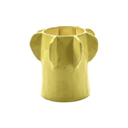 Planter Molly 01 Ceramic Yellow / Vase - Ø 25 x H 24 cm - Serax - View 1