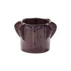 Planter Molly 02 Ceramic Purple / Vase - Ø 22 x H 15 cm - Serax | Eggplant - View 1