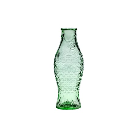 Carafe Fish & Fish 40 Years Glass Green / 85 cl - Serax | Green Clear - View 1