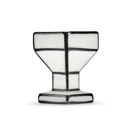 Set of 2 Egg Cups Carte Blanche - Serax | White - Black - View 2