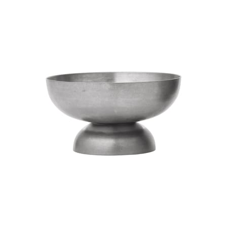 Dessert Bowl Tumbled Metal Silver - Ferm Living | Steel - View 1