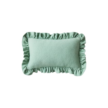 Cushion Felt / Ruffled - 60 x 40 cm - HK LIVING | Mint Green - View 1