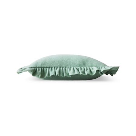 Cushion Felt / Ruffled - 60 x 40 cm - HK LIVING | Mint Green - View 4
