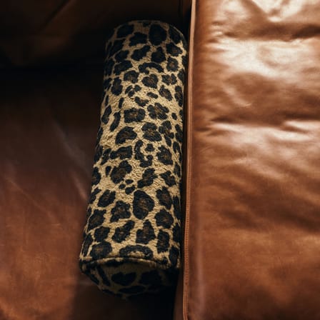 Cushion Panther Small / Ø 13 x 50 cm - HK LIVING | Panther Print - View 3