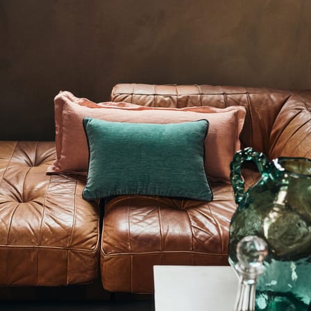 Cushion Velvet / 50 x 35 cm - HK LIVING | Green - View 3