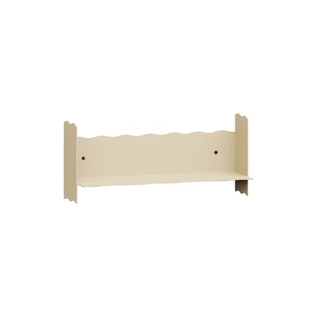 Wall Shelf Pli Vague by Uchronia / L 45 x P 15 cm - TIPTOE | Beige - View 1