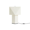 Table Lamp Aplat Large / Folded Paper - Hay | White - Base and Cable : Black - View 1