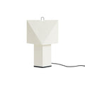 Table Lamp Aplat Small / Folded Paper - Hay | White - Base and Cable : Black - View 1