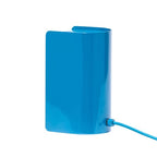 Table Lamp Book LED Metal Blue - HÜBSCH | Blue - Cable : Fabric Blue - View 3