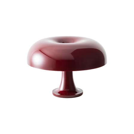 Table Lamp Nessino / Ø 32 cm - Mushroom Lamp Red ruby - Artemide | Ruby (Burgundy) - View 1