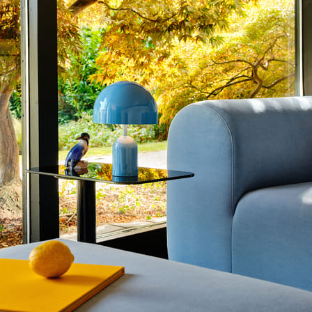 Rechargeable Portable Lamp Bell LED Blue - Tom Dixon | Baby Blue - View 4
