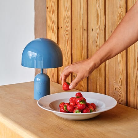 Rechargeable Portable Lamp Bell LED Blue - Tom Dixon | Baby Blue - View 3