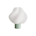 Rechargeable Portable Lamp Soft Serve Green - CRÈME ATELIER | Green matcha / Lamp Shade White - View 1