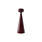 Spice Grinder Mill Small Wood Burgundy / H 25 cm - Tom Dixon - View 1