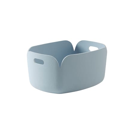 Basket Restore Fabric Blue / 35 x 48 cm - Recycled Felt - Muuto | Light Blue - View 1