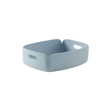 Basket Restore Tray Fabric Blue / 31 x 40 cm - Recycled Felt - Muuto | Light Blue - View 1