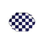Serving Plate Fête des Bêtes Ceramic Blue / 36,6 x 26,5 cm - Serax | White - Blue - View 1