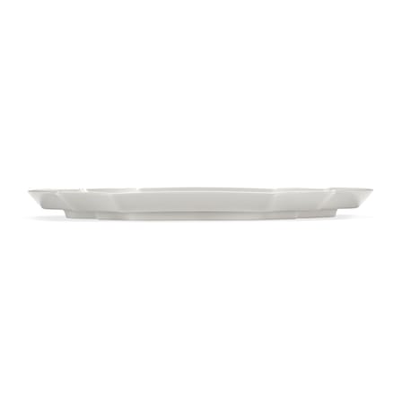 Serving Plate Perle Fine Ceramic White / 36,6 x 26,5 cm - Serax - View 2