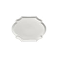 Serving Plate Perle Fine Ceramic White / 36,6 x 26,5 cm - Serax - View 1