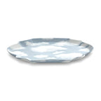 Serving Plate Rêves de Rêves Ceramic Blue / 36,6 x 26,5 cm - Serax | Sky Blue & White (Cloud pattern) - View 4