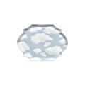 Serving Plate Rêves de Rêves Ceramic Blue / 36,6 x 26,5 cm - Serax | Sky Blue & White (Cloud pattern) - View 1