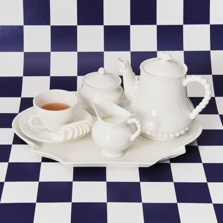 Creamer Perle Fine Ceramic White - Serax - View 3