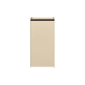 Bathroom Bin Sama Metal Beige / 5 Liters - Ferm Living | Beige Cashmere - View 1