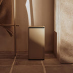 Bathroom Bin Sama Metal Beige / 5 Liters - Ferm Living | Beige Cashmere - View 3
