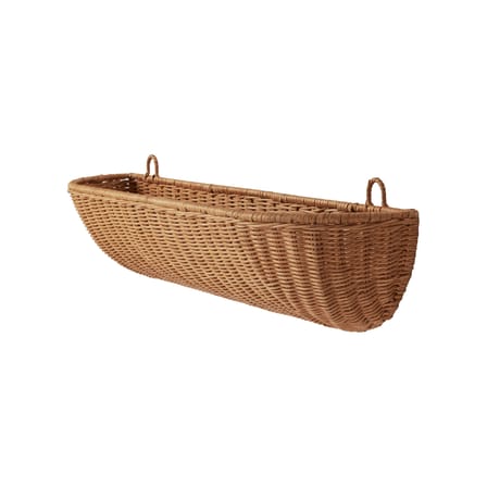 Wall Storage Braided / L 75 x H 14 cm - Ferm Living | Rattan Natural - View 2