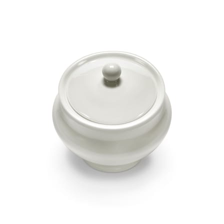 Sugar Bowl Perle Fine Ceramic White - Serax - View 2