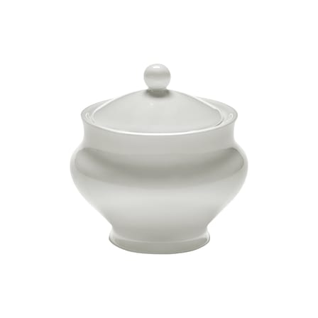 Sugar Bowl Perle Fine Ceramic White - Serax - View 1