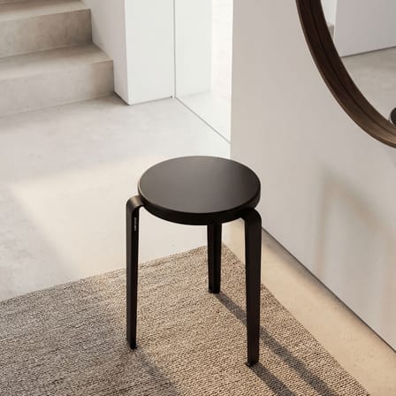 Stackable Stool Lou Chroma Wood Black / Certified Wood - TIPTOE | Black graphite - View 3