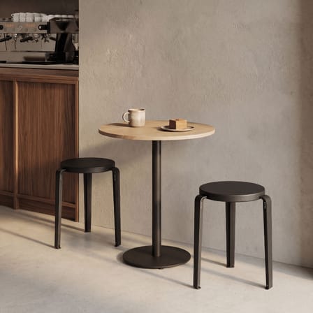 Stackable Stool Lou Chroma Wood Black / Certified Wood - TIPTOE | Black graphite - View 2