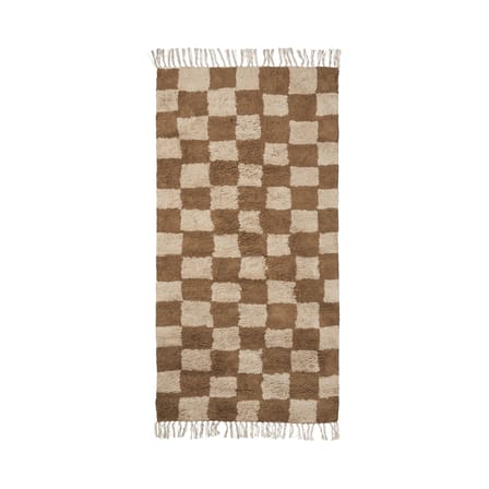 Rug Mara Beige / 80 x 150 cm - Ferm Living | Camel - View 1