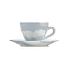 Set of 2 Cups and Saucers Rêves de Rêves - Serax | Sky Blue & White (Cloud pattern) - View 2