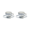 Set of 2 Cups and Saucers Rêves de Rêves - Serax | Sky Blue & White (Cloud pattern) - View 1