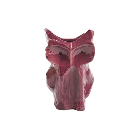 Vase After Midnight Owl Ceramic Purple / Large - H 30 cm - Serax | Eggplant - View 1