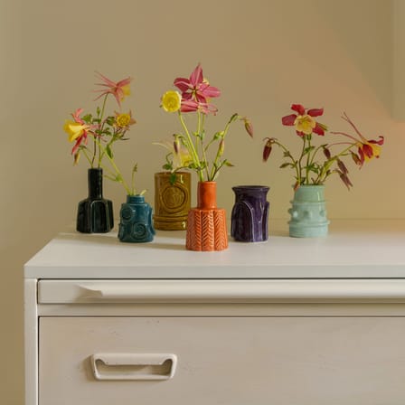 Set of 6 Mini Vases Molly - Serax | Multicolor - View 3